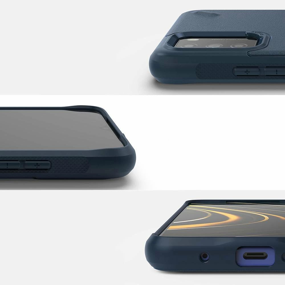 Mbështjellës Ringke Onyx për Xiaomi Poco M3, Transparent