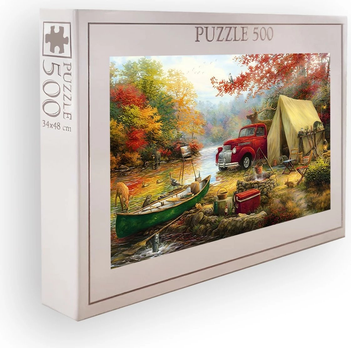 Puzzle 500 copa, Evila Originals, shumëngjyrësh, PZL_011_500