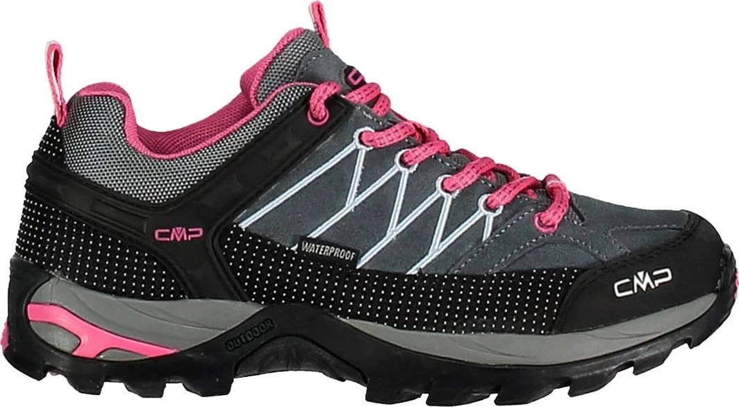 Atlete hiking për femra CMP Rigel Low WP, Gri-Zi-Rozë, Nr. 39