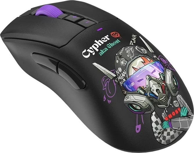 Maus A4-Tech Bloody R73 ULTRA DUO Cypher Ghost, wireless, RGB, i zi