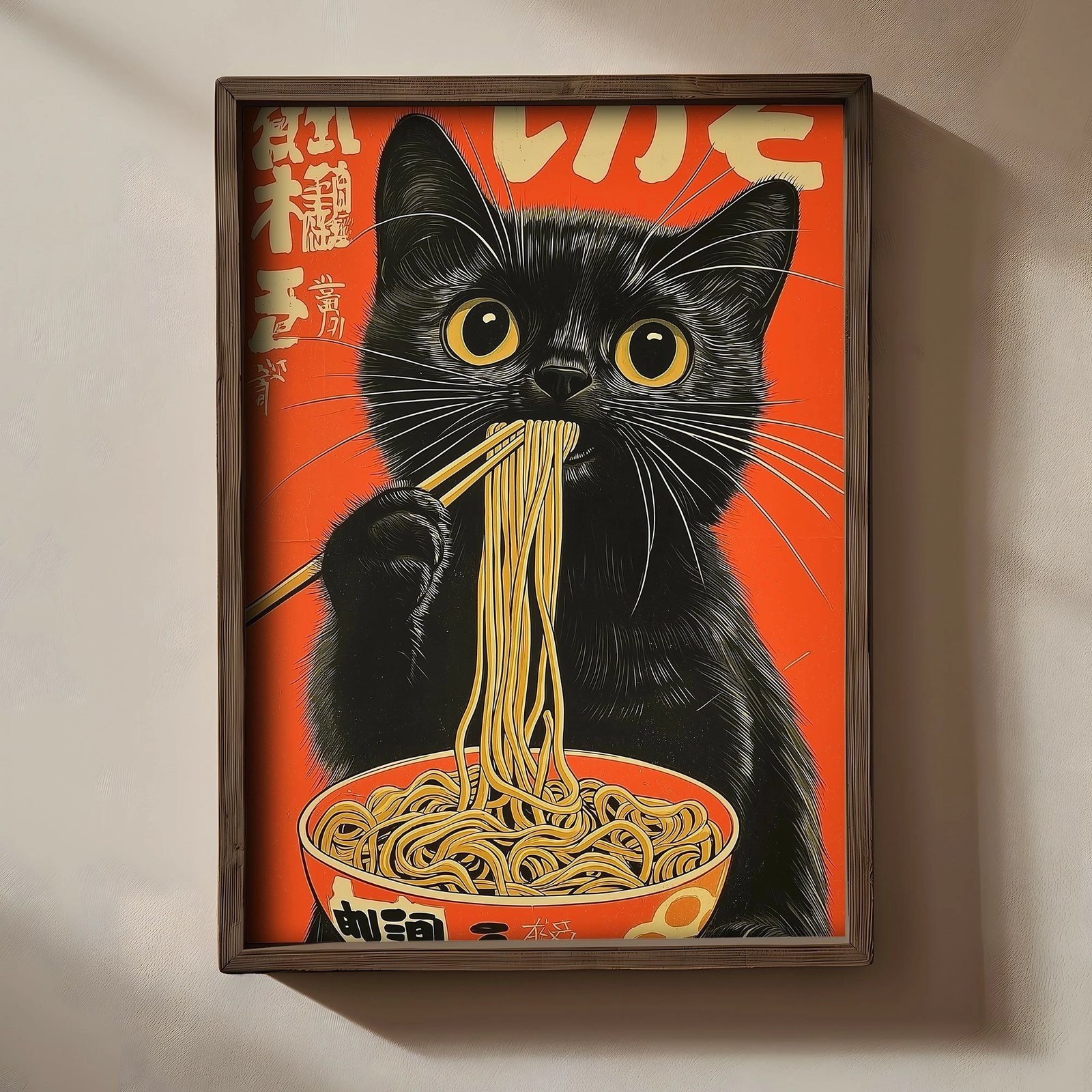 Pikturë dekorative me kornizë, MDF, Wallity, TUN035-XL, shumëngjyrëshe, 50x70x3.5cm