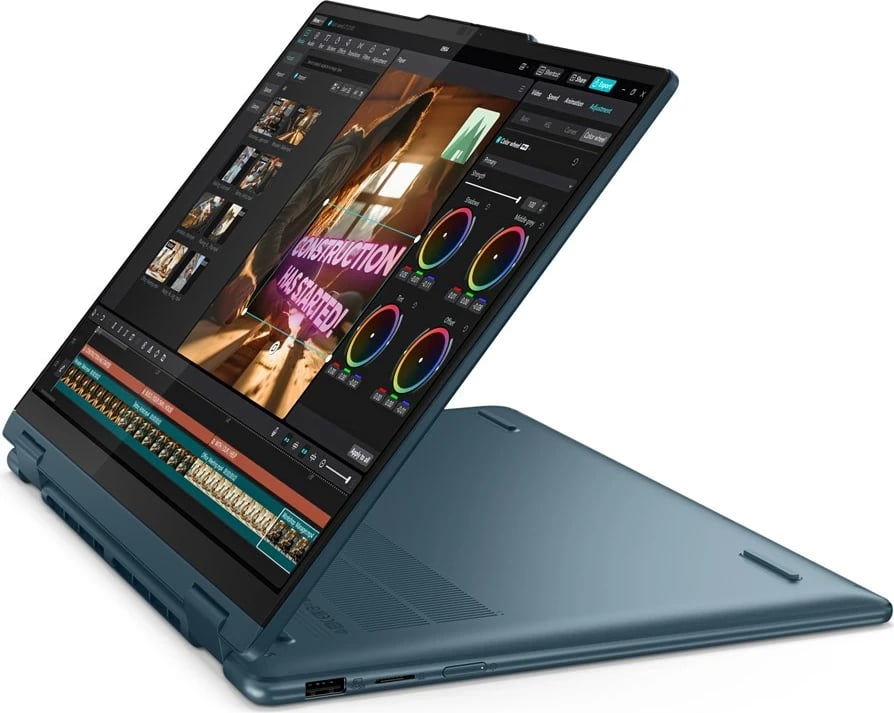 Laptop Lenovo Yoga 7 2-in-1, 14", Intel Core Ultra 5 125H, 16 GB RAM, 512 GB SSD, Teal