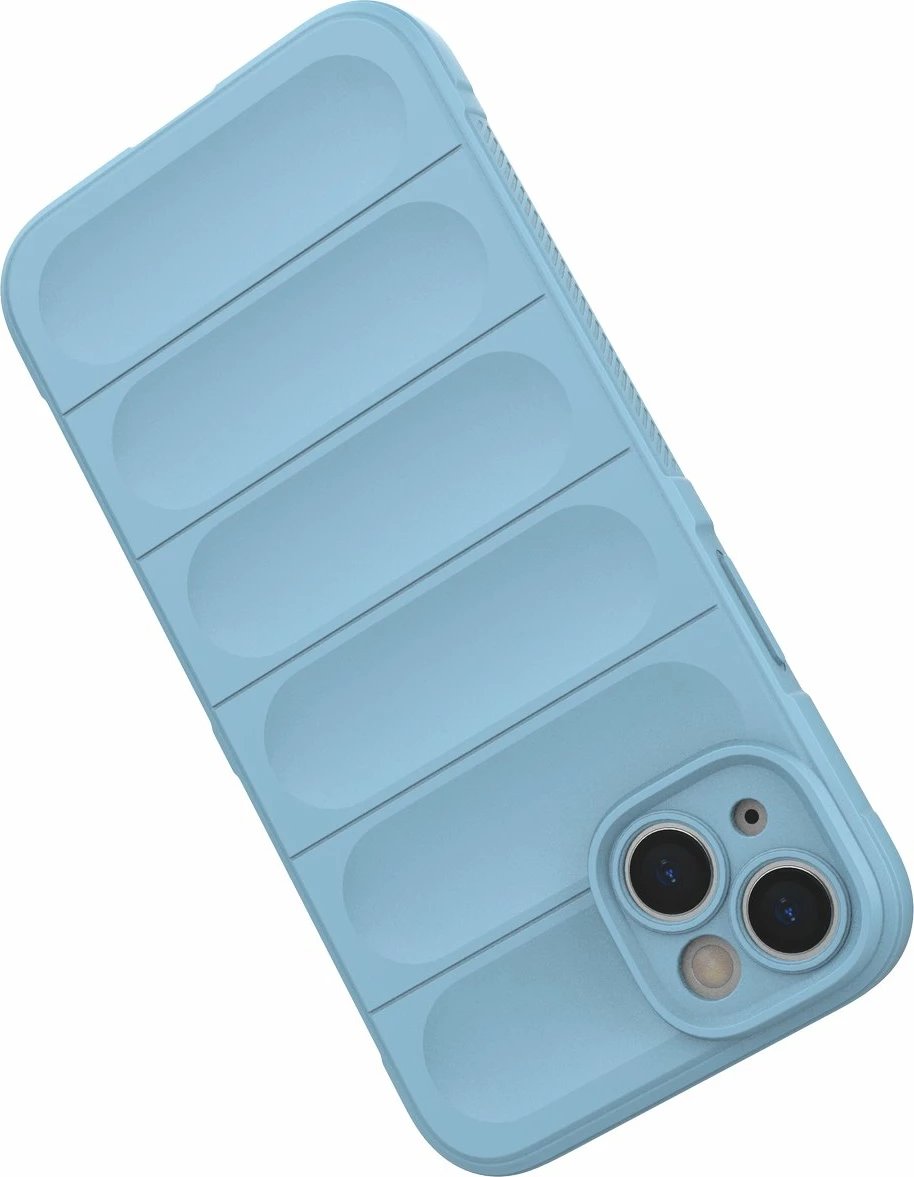 Mbështjellës Hurtel Magic Shield Case për iPhone 14 Plus, fleksibil, i blinduar, Blu e çelët Mbështjellës Hurtel Magic Shield Case për iPhone 14 Plus, fleksibil, i blinduar, Blu e çelët
