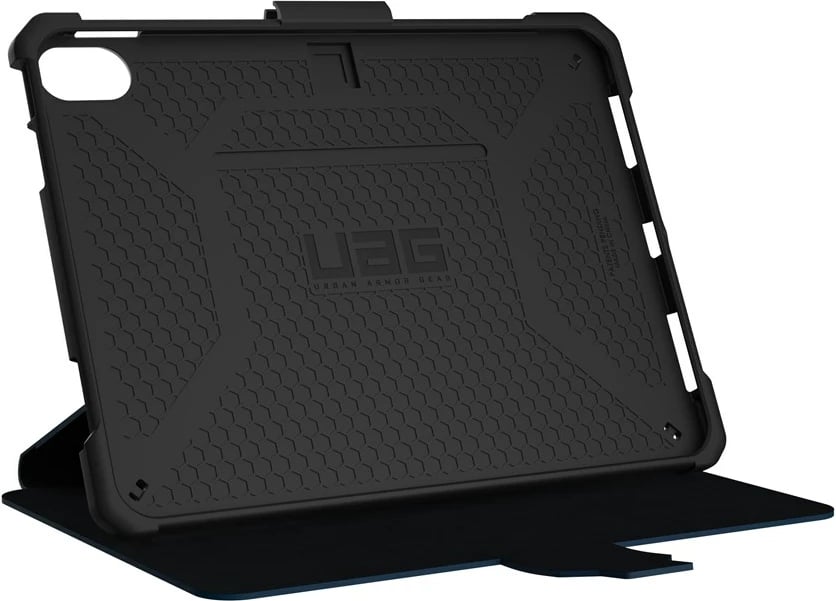 Mbështjellës Urban Armor Gear Metropolis SE për iPad 10.9", poliuretani, zi/kaltër