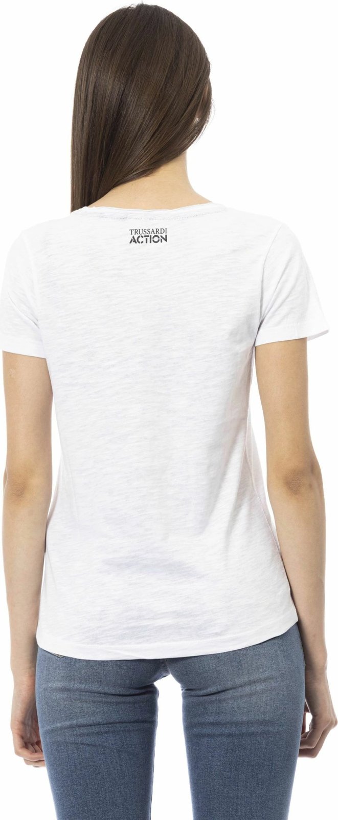 Maicë për femra Trussardi Action, e bardhë
