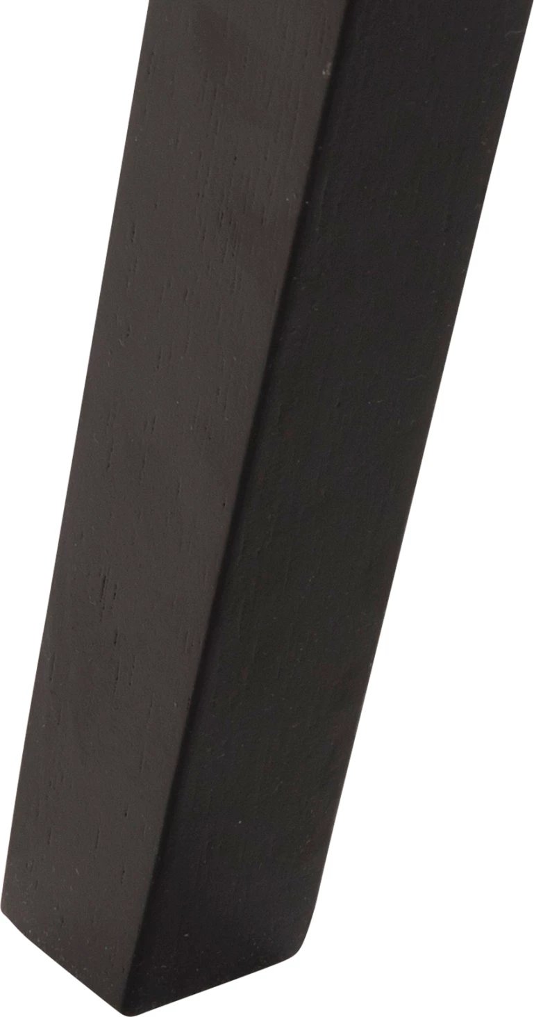 Karrige për ngrënie HANA FH9746.01 dru gome në të zezë-me pëlhurë në të bezhë 55x60x84H cm., set prej 2 copë