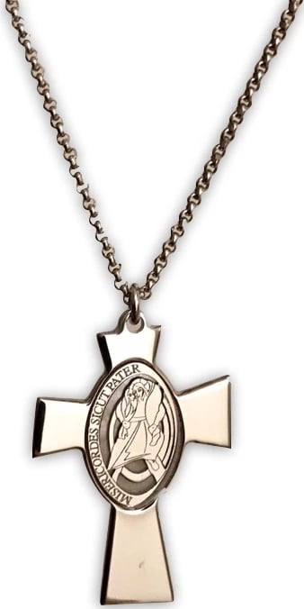 Varëse AMEN CROCE GESU MADRE PERLA unisex, argjend