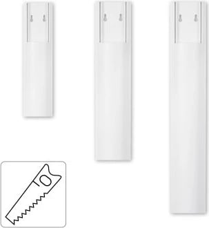 Mbështjellës kabllosh Hama 220984, vetë-ngjitës, i bardhë