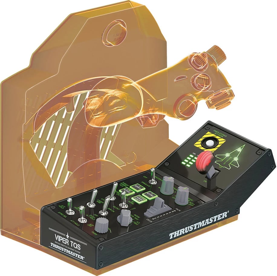 Panel kontrolli Thrustmaster Viper TQS, për PC, me kabllo, i zi