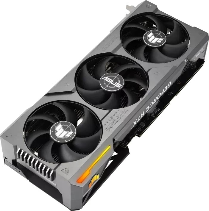 Kartë Grafike ASUS TUF Gaming TUF-RTX4080S-O16G-GAMING, NVIDIA GeForce RTX 4080 SUPER, 16 GB GDDR6X, e zezë