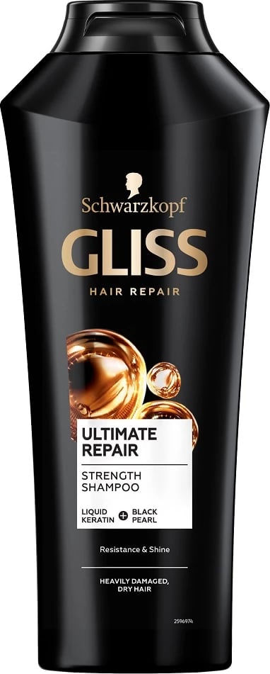 Shampon për femra Gliss Ultimate Repair 400ml Shampon për femra Gliss Ultimate Repair 400ml