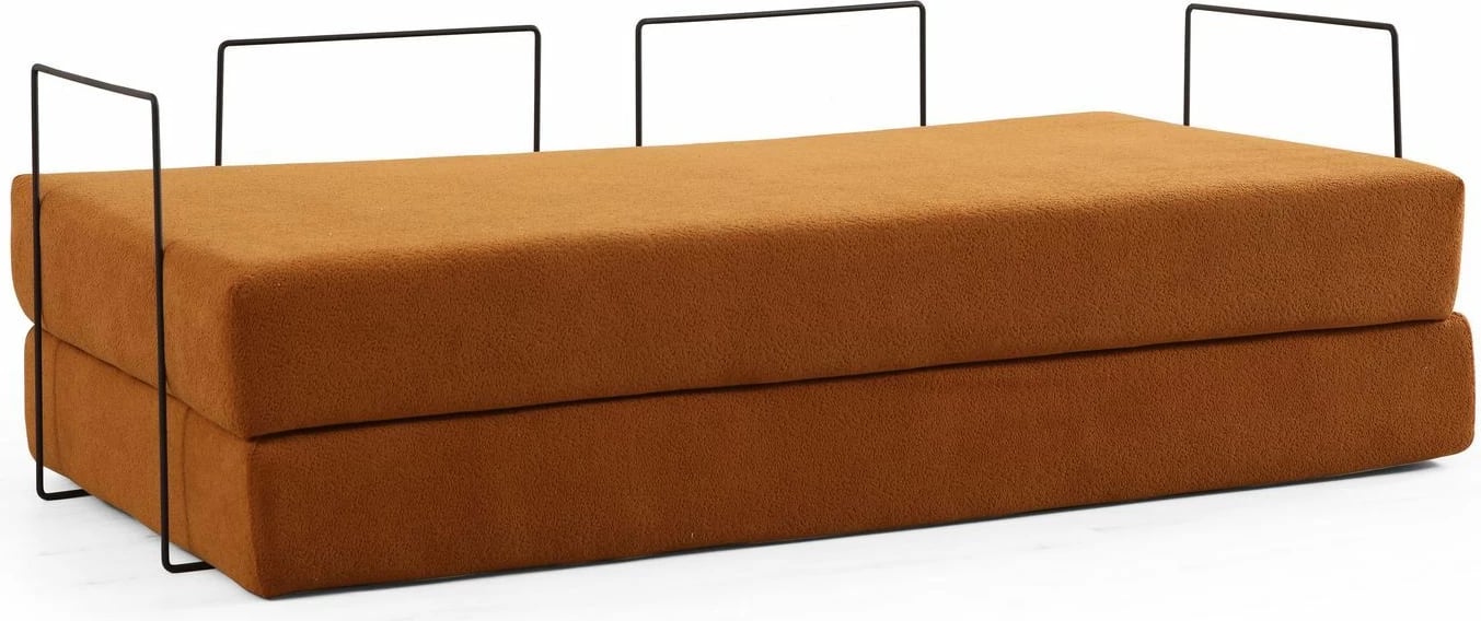 Divan-krevat dy ulëshe Atelier del Sofa, portokalli, Via Con