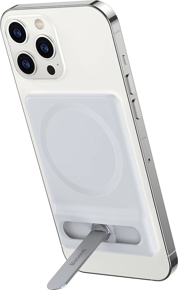 Mbështjellës Baseus LUXZ010002 me mbajtëse magnetike, i bardhë