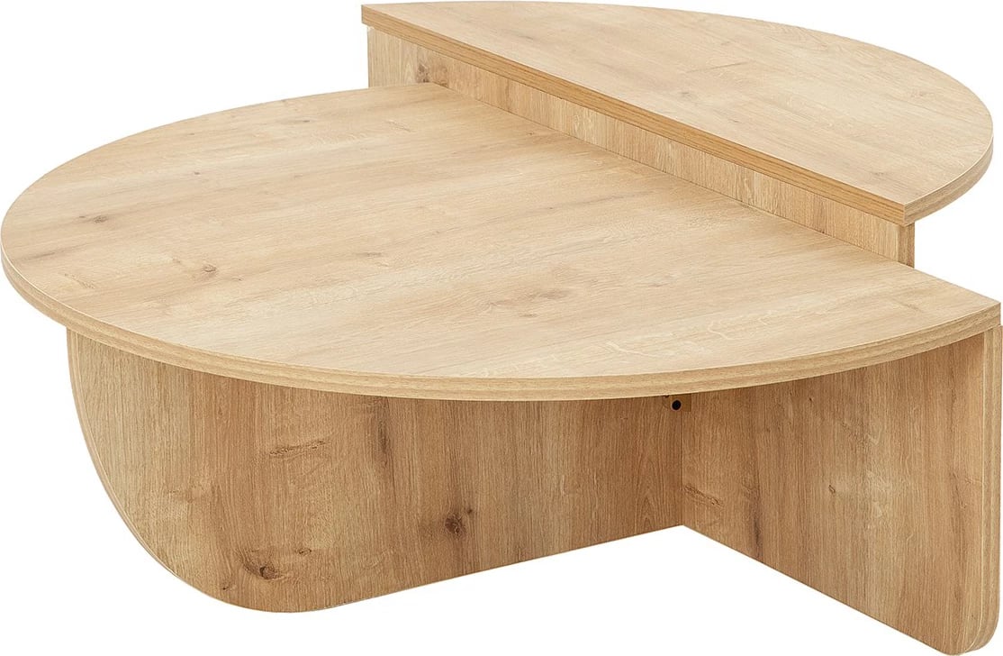 Tavolinë kafeje Hanah Home, podium, ngjyrë lis safir