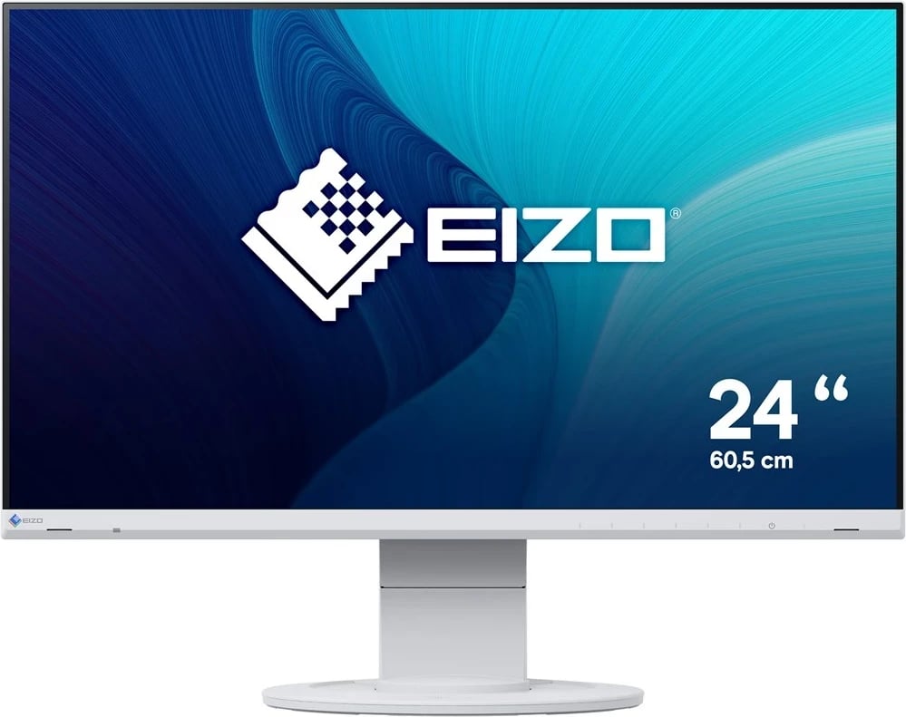 Monitor EIZO FlexScan EV2460-WT, 23.8", Full HD, IPS, Bardhë