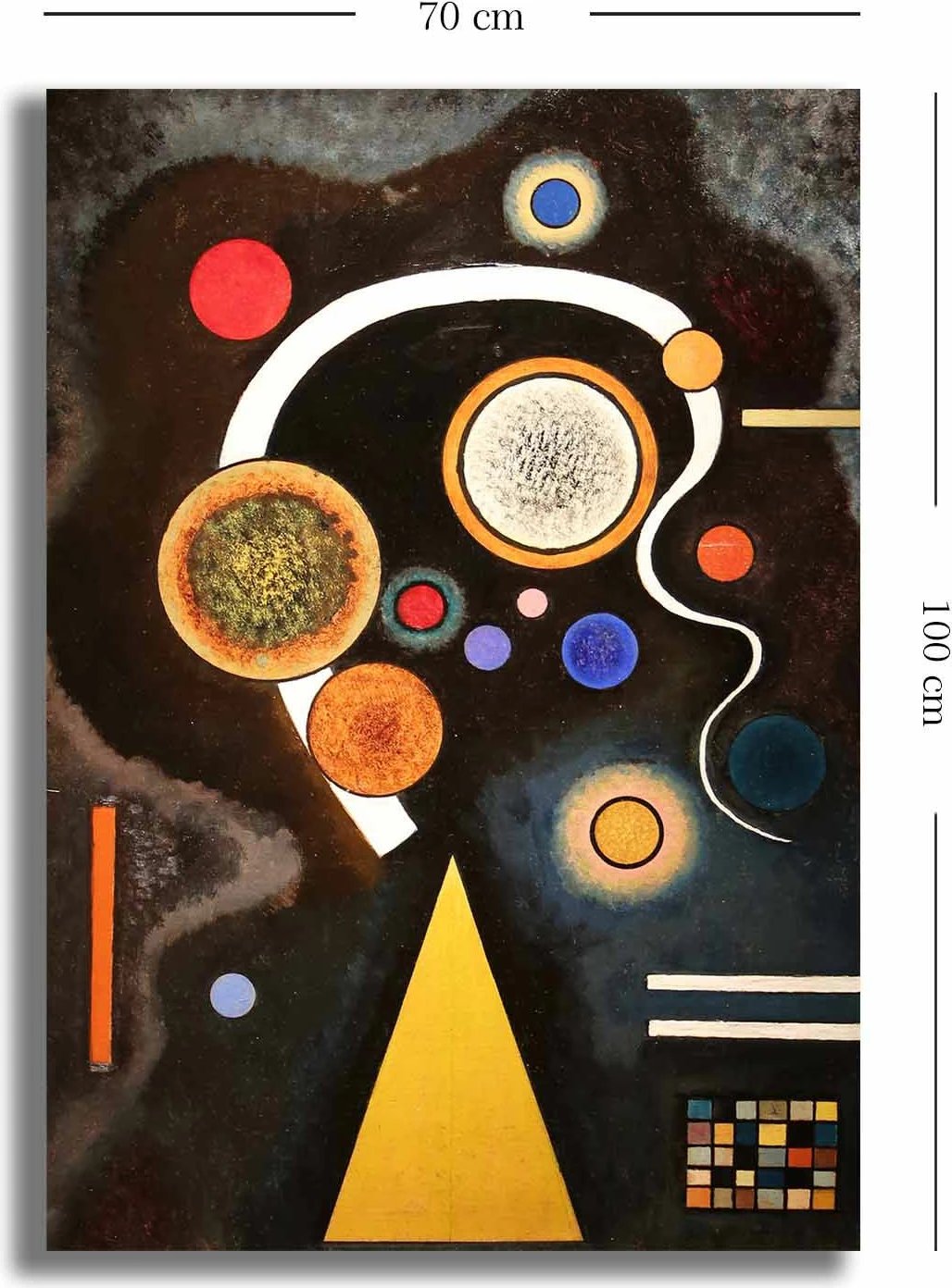 Pikturë dekorative në kanavacë, Wallity, 70100KANDINSKY014