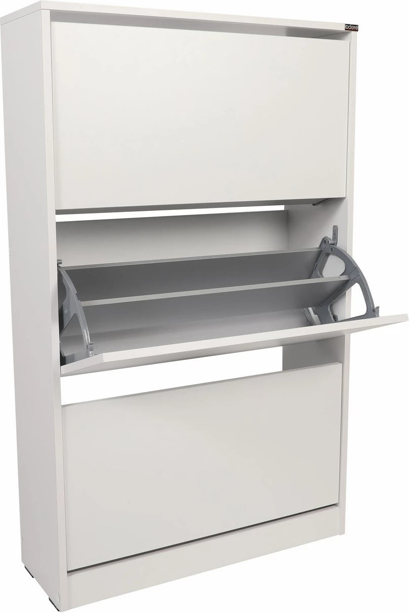 Dollap për këpucë Hanah Home, SHC-530-BB-1, ngjyrë e bardhë