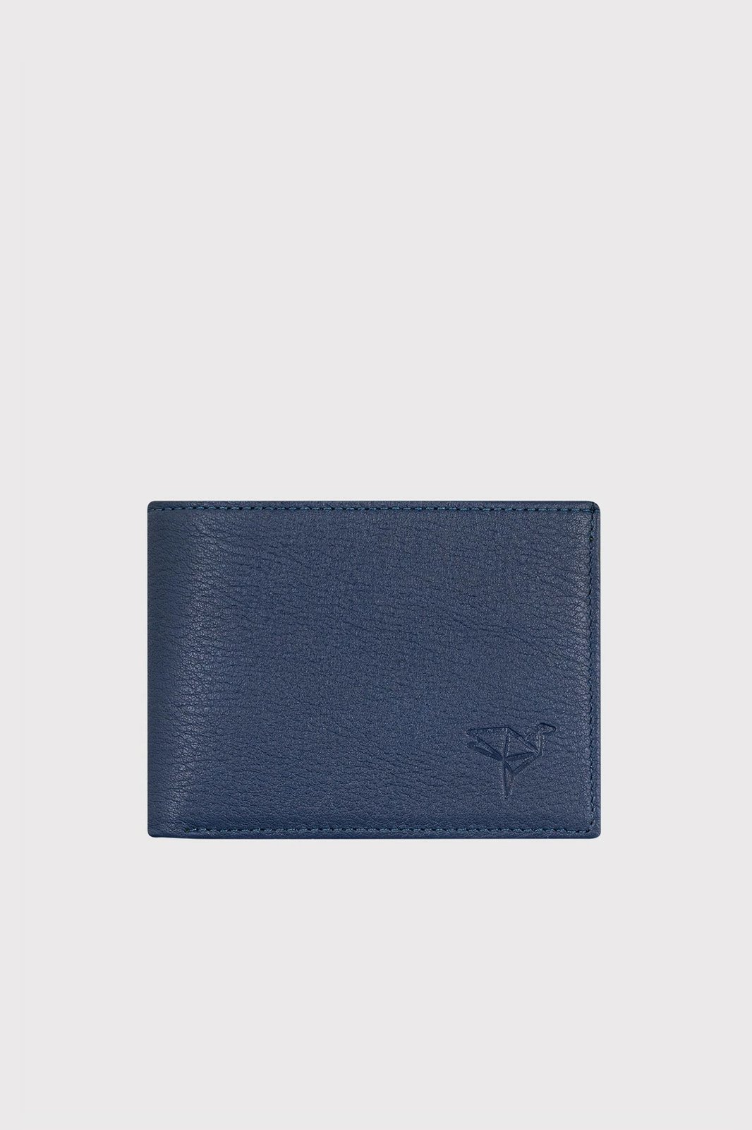 Portofol për burra, lëkurë origjinale, ngjyrë navy blue, Liverpool, Zoozie Bags