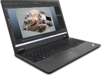 Kasë pune mobile Lenovo ThinkPad P16v Gen 1, AMD Ryzen 9 PRO 7940HS, 32 GB RAM, 1 TB SSD, Nvidia RTX 2000 Ada 8 GB, 16" WUXGA, e zezë