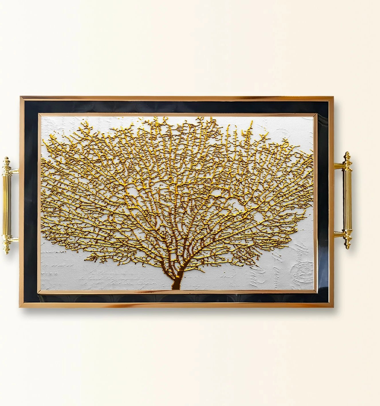 Tabaka qelqi, dizajn Aberto, TPA9943, shumëngjyrëshe, 50x29x3.5cm