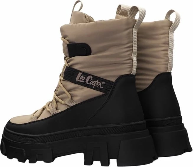 Këpucë femra Lee Cooper, bezhë/zeza