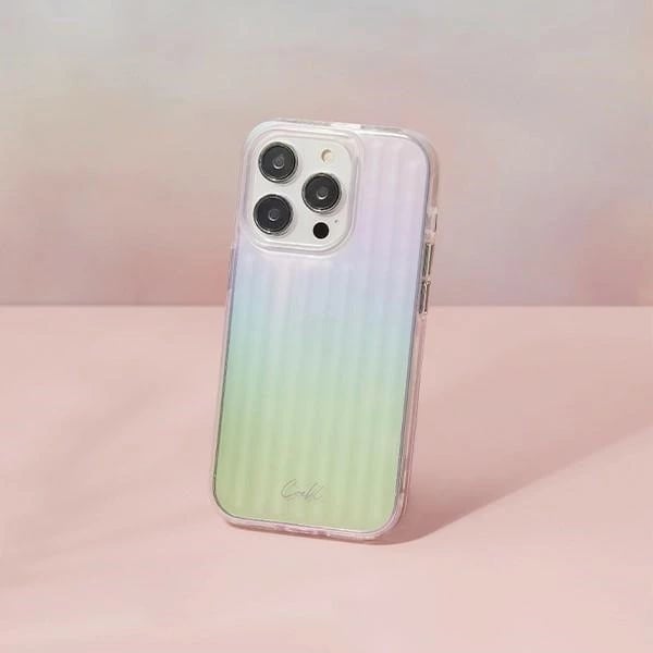 Mbështjellës UNIQ Coehl Linear për iPhone 14 Pro, iridescent