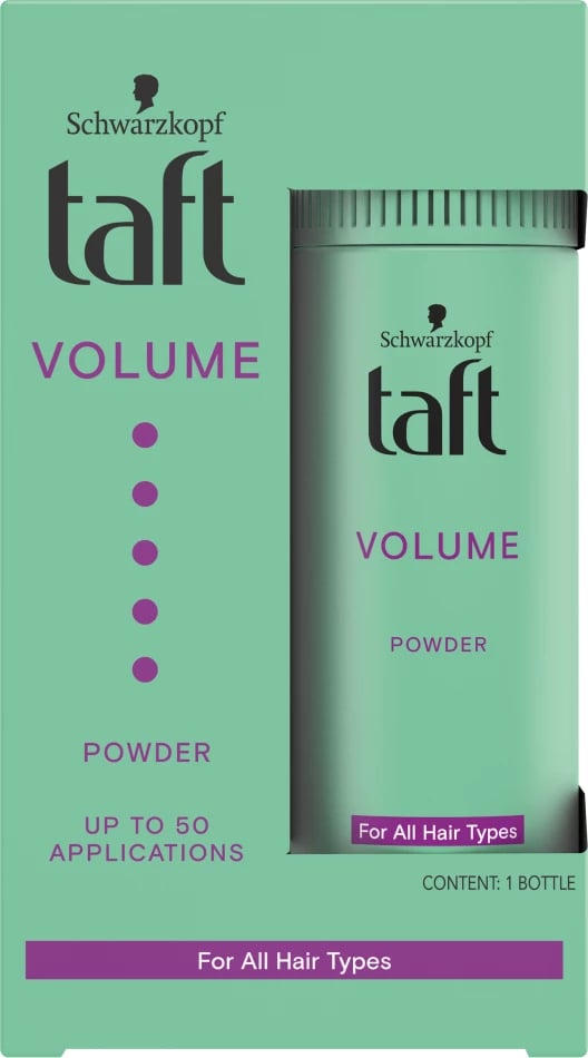Pluhur volumizues për flokë Taft Volume Powder për femra, 10g