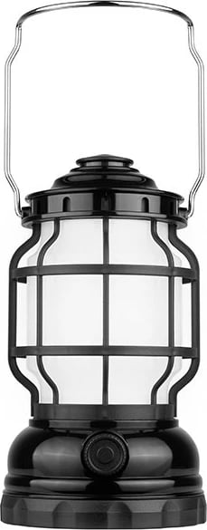 Lampë kampingu Tracer TRAOSW47136 LED 200 lm rregullim ndriçimi IP20 3x AA e zezë