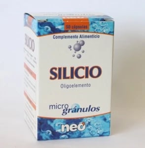Suplement ushqimor NEO Microgranulos Silicio 50 kapsula unisex