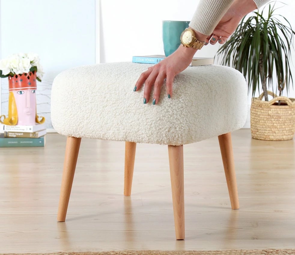 Puf Atelier del Sofa, Moouv 7096, ngjyrë e bardhë Puf Atelier del Sofa, Moouv 7096, ngjyrë e bardhë