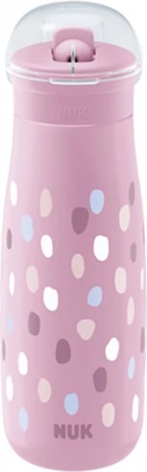 Gotë për fëmijë NUK Mini-Me Flip Cup 450ml rozë 1 copë