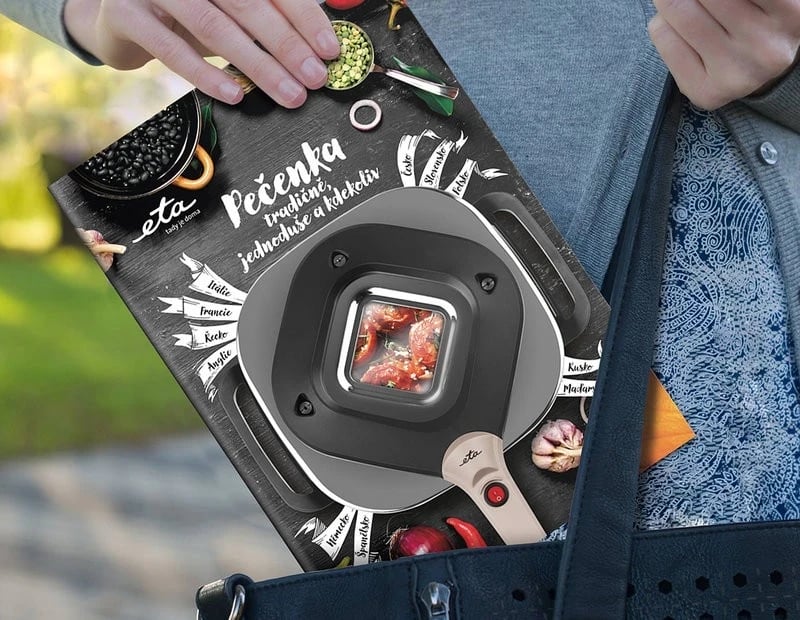 Tigan elektrik për pjekje ETA, i zi Tigan elektrik për pjekje ETA, i zi