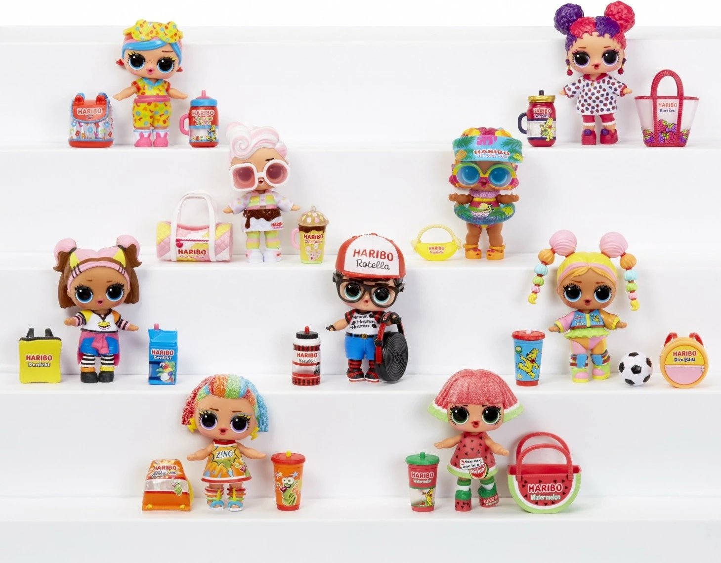 Kukull L.O.L. Surprise Loves Mini Sweets X HARIBO, 1 copë