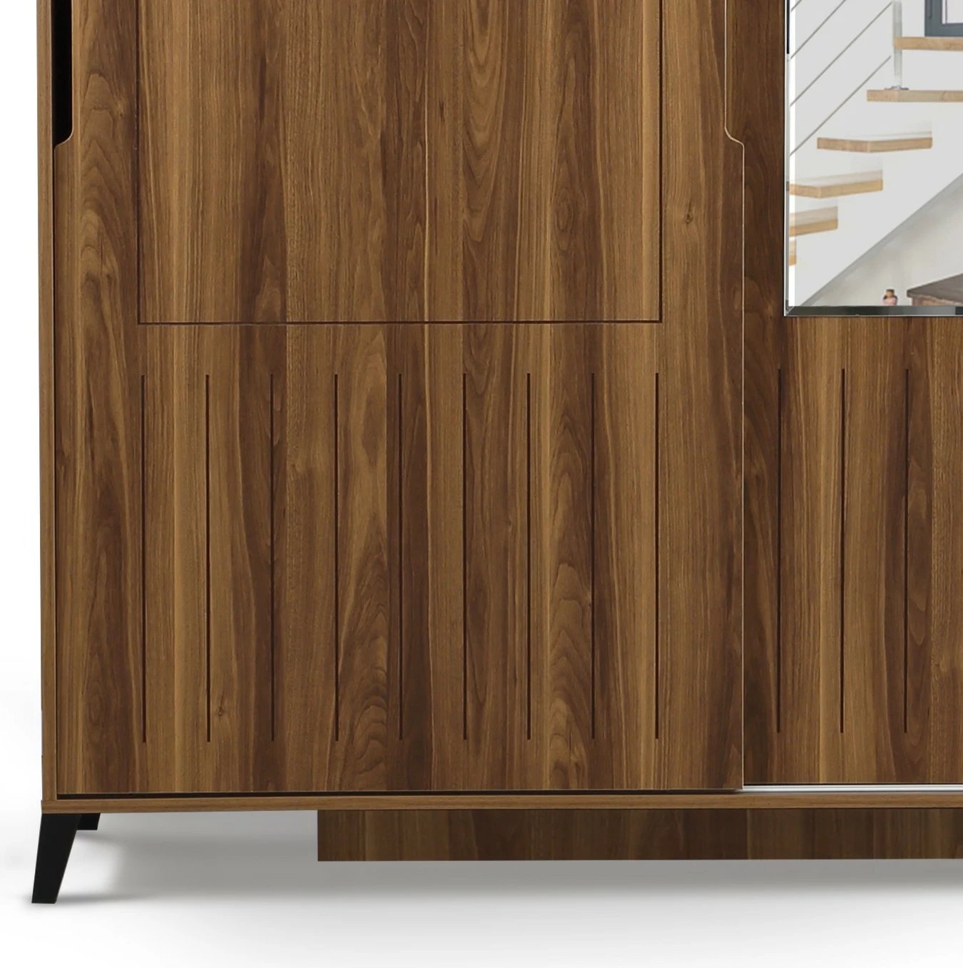 Dollap për dhomë gjumi, ngjyrë arre, Skye Decor Pasific Home Fuga 160