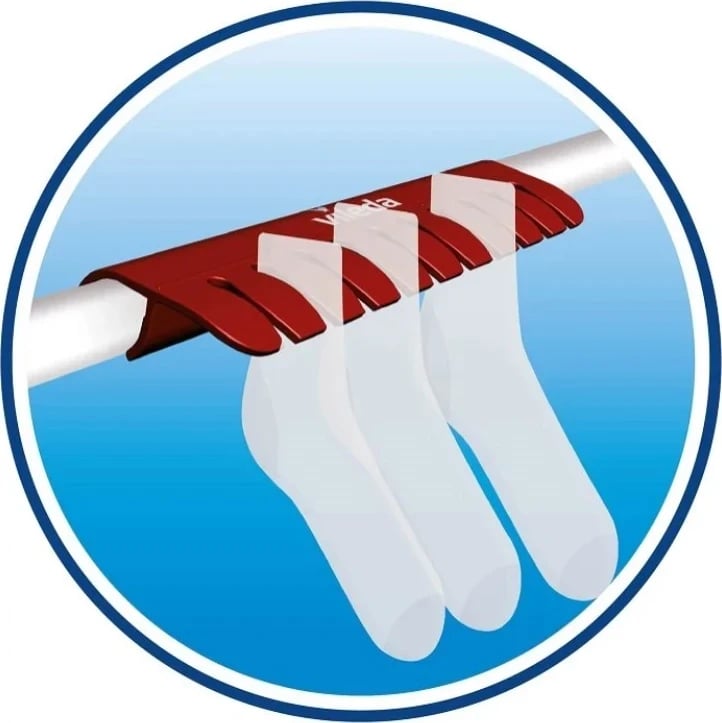 Tharëse për rroba Vileda Doble, e bardhë