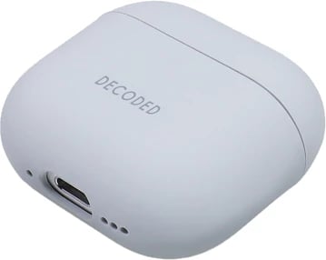 Mbështjellës Decoded për AirPods 4, silikon, Blu