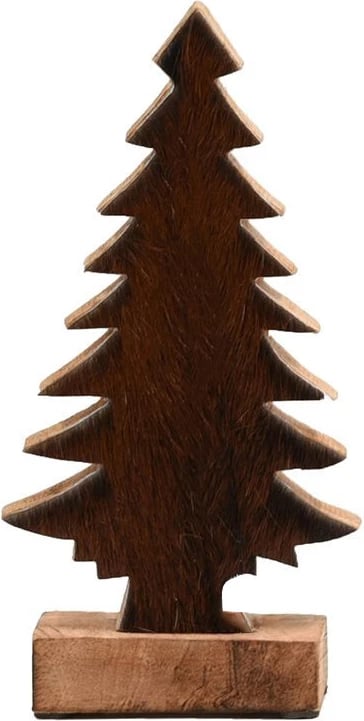 Dekor pemë Krishtlindjes, ngjyrë kafe, 20x6x25cm Dekor pemë Krishtlindjes, ngjyrë kafe, 20x6x25cm