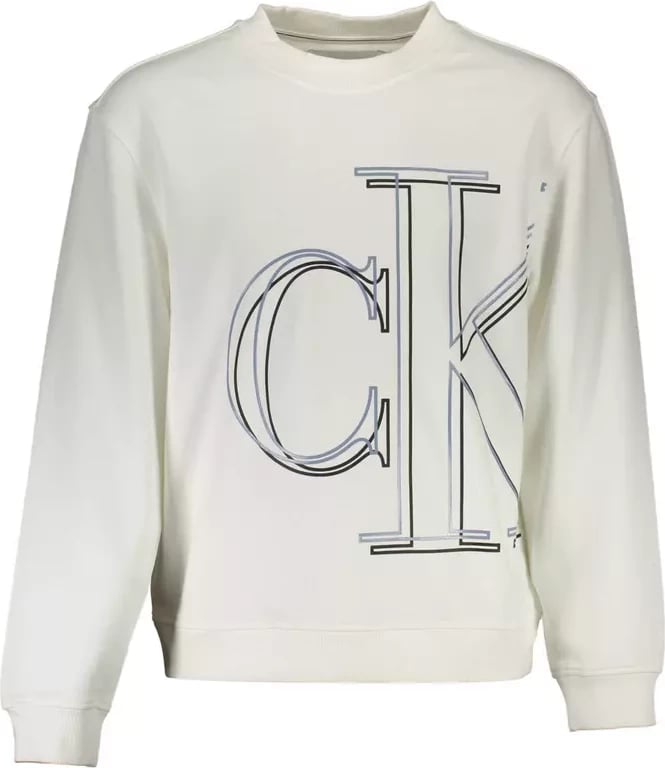 Duks i bardhë pambuku për meshkuj Calvin Klein