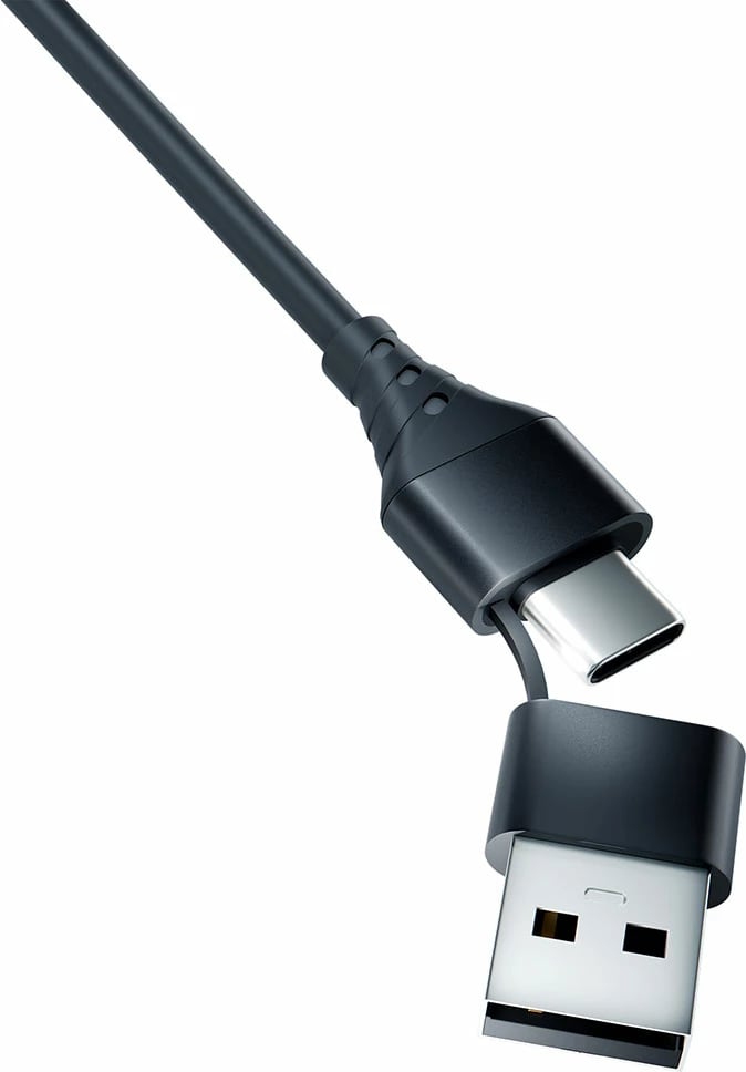 Kabllo 3in1 3mk Hyper Cable, 1.5m, USB-A në USB-C/Micro USB/Lightning, e zezë Kabllo 3in1 3mk Hyper Cable, 1.5m, USB-A në USB-C/Micro USB/Lightning, e zezë