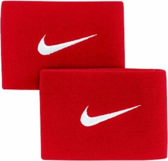 Rripat e këmbëve për futboll Nike Guard Stay 2, të kuqe