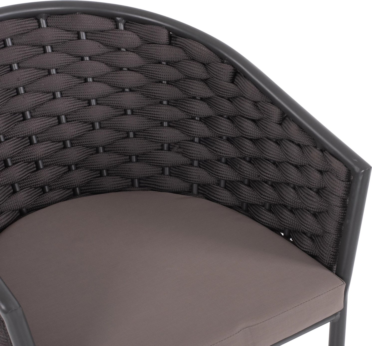 Karrige alumini me litar shkumë gri e errët 60x57x77Hcm.FH5859.01