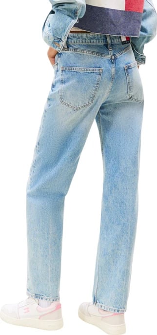 Jeans Tommy Hilfiger Jeans femra, të kaltërta të çelta