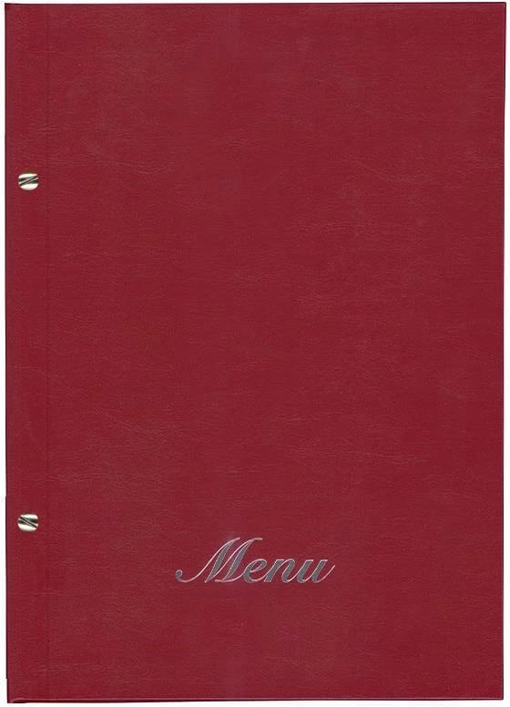 Mbështjellës menu NEXT 23.5x32cm, ngjyrë burgundy