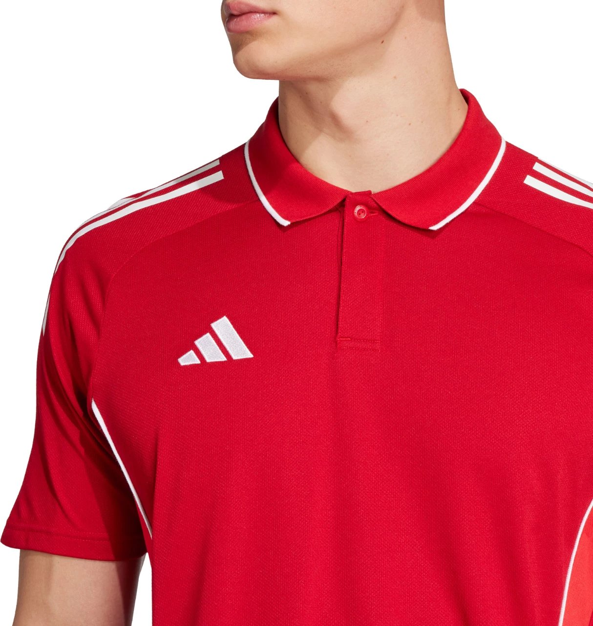 Maicë polo për meshkuj adidas, e kuqe