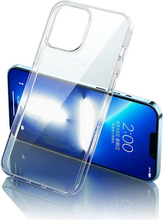 Mbështjellës Kingxbar Elegant Series për iPhone 13 Pro, Transparent