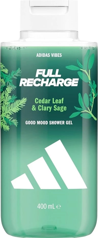 Shower gel unisex Adidas Vibes Full Recharge 400ml