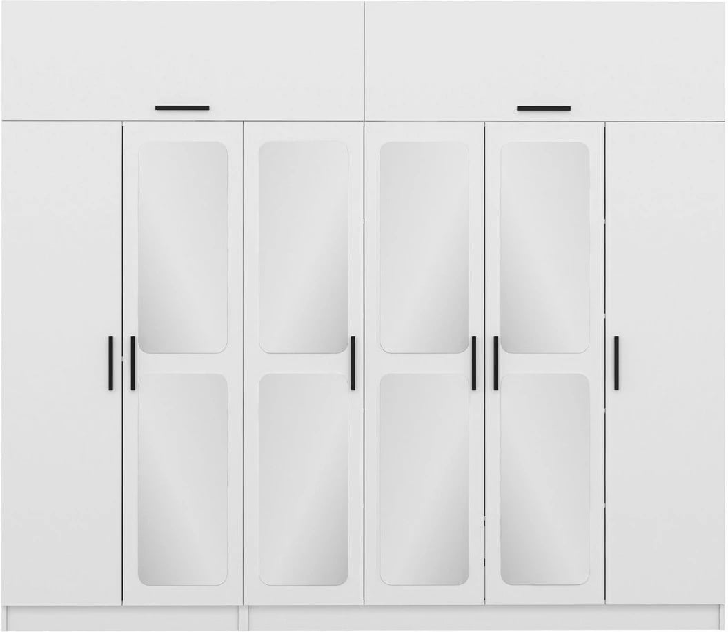 Dollap Skye Decor, i bardhë, Kale - 3943