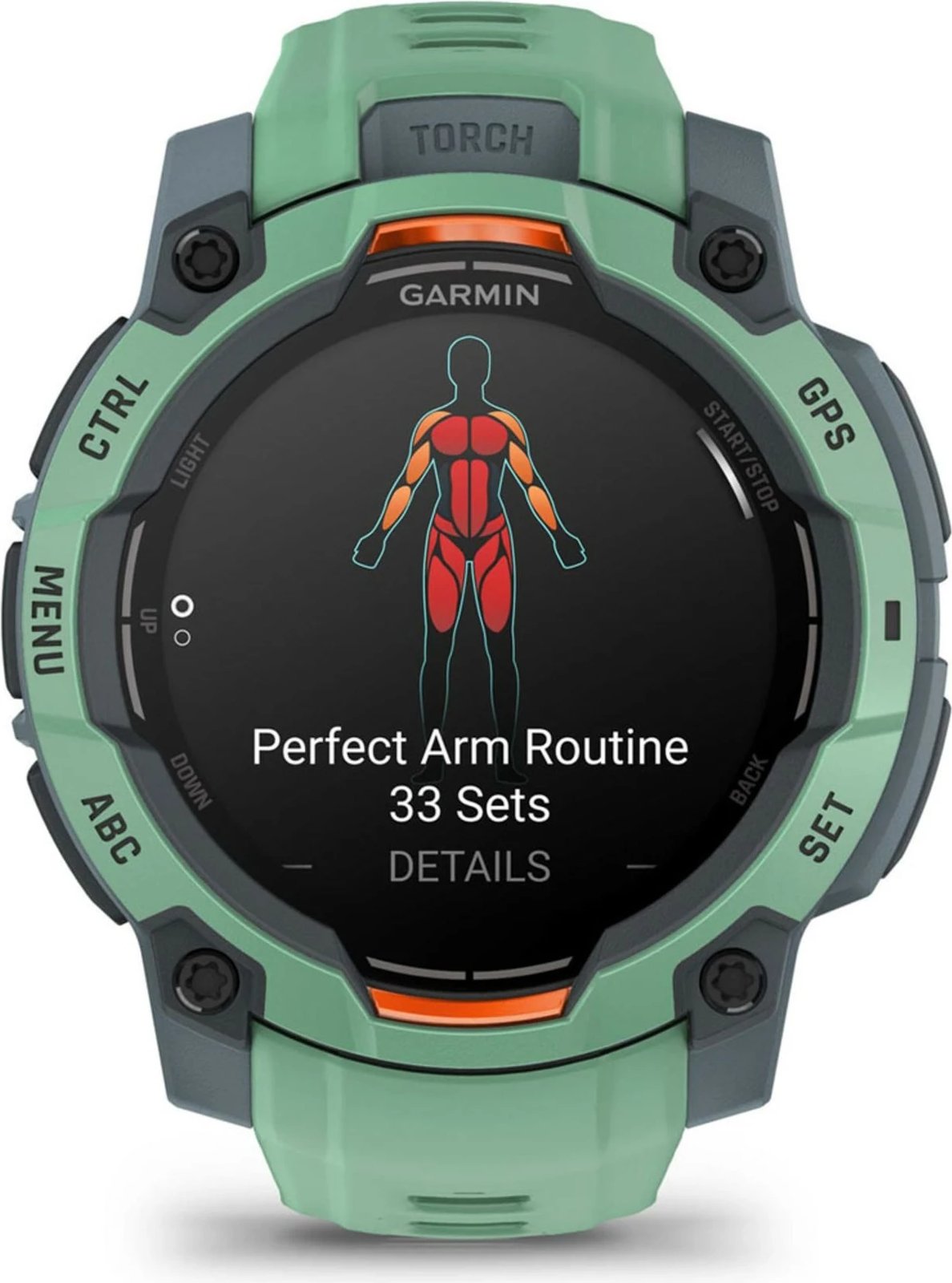 Smartwatch Garmin Instinct 3 AMOLED, 4GB, GPS, Ekran 1.2 inç, jeshile Smartwatch Garmin Instinct 3 AMOLED, 4GB, GPS, Ekran 1.2 inç, jeshile