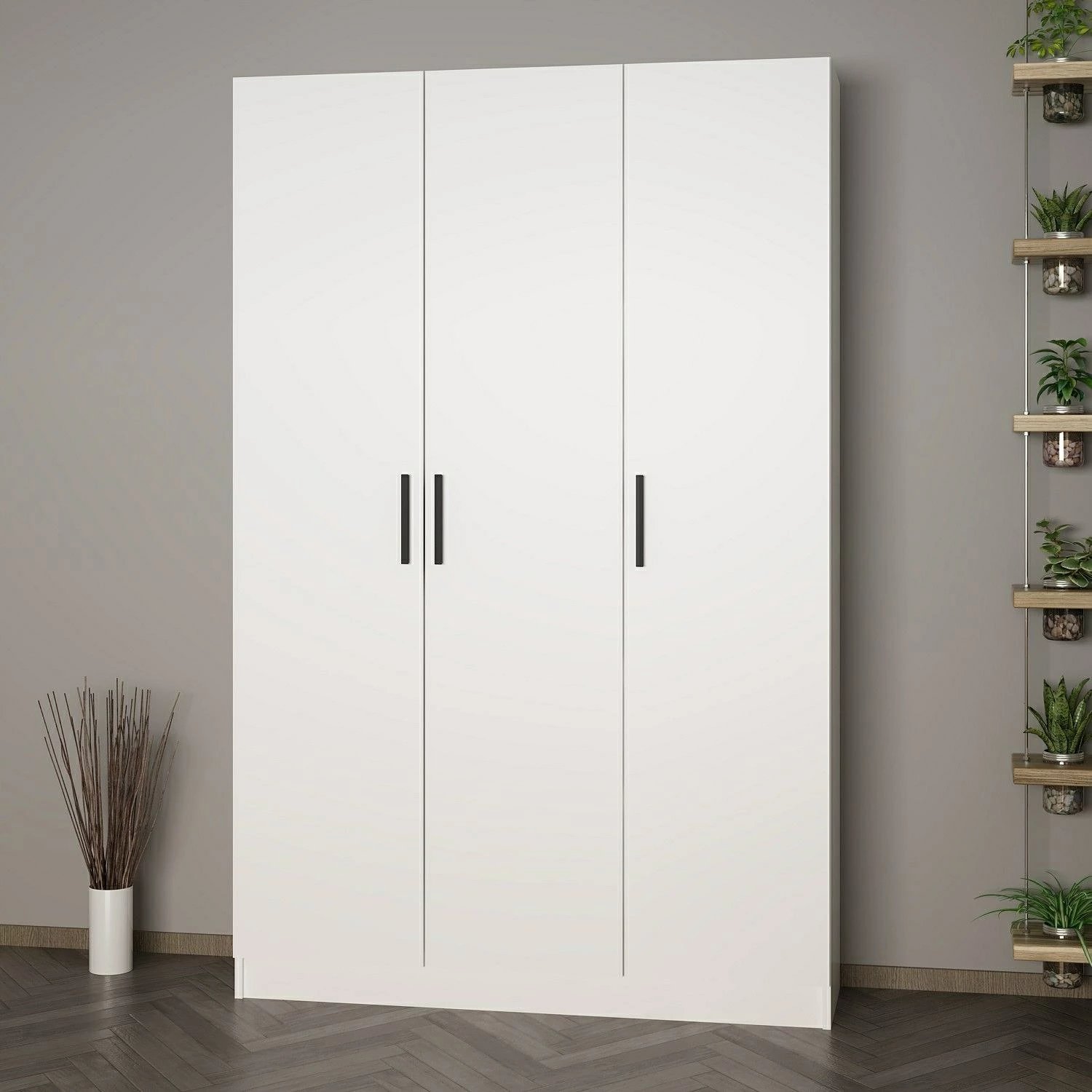 Stendë korridori Noah, e bardhë, 135x210x35cm