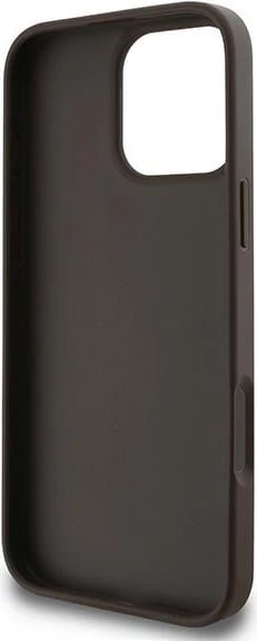 Mbështjellës Guess 4G Big Logo për iPhone 16 Pro, Kafe